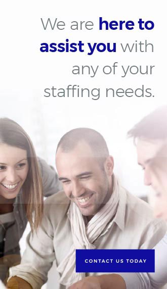 The Job Connection is here to help you with any staffing needs